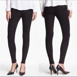 Vince Skinny Herringbone Ankle Zip Pants